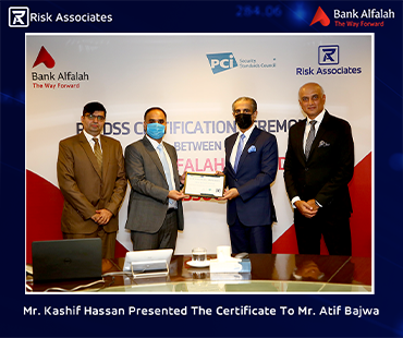Risk Associates Certified Bank AlFalah Against PCI DSS v3.2.1